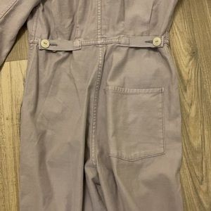 Madewell x As Ever lilac jumpsuit